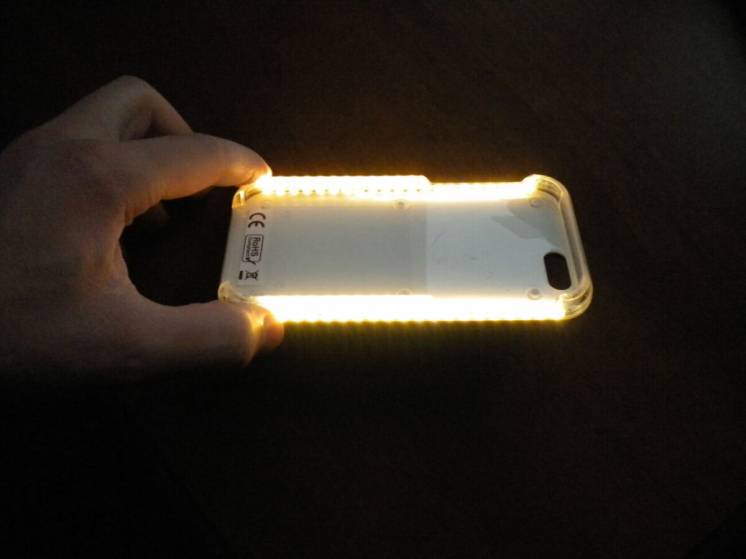 2 шт. Чохол-ліхтарик LuMee iPhone 6 6s чехол-фонарик