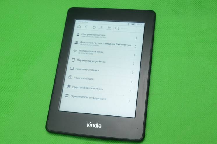 Электронная книга Amazon Kindle Paperwhite E-Ink Pearl Wi-Fi