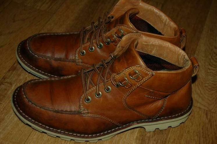 Мужские демисезонные ботинки Clarks (размер 41)