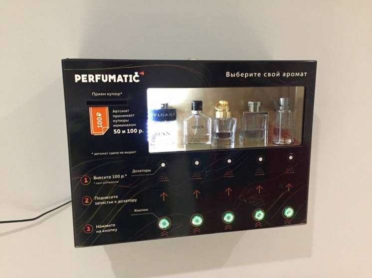 Готовый бизнес, Perfumatic автомат распылению духов