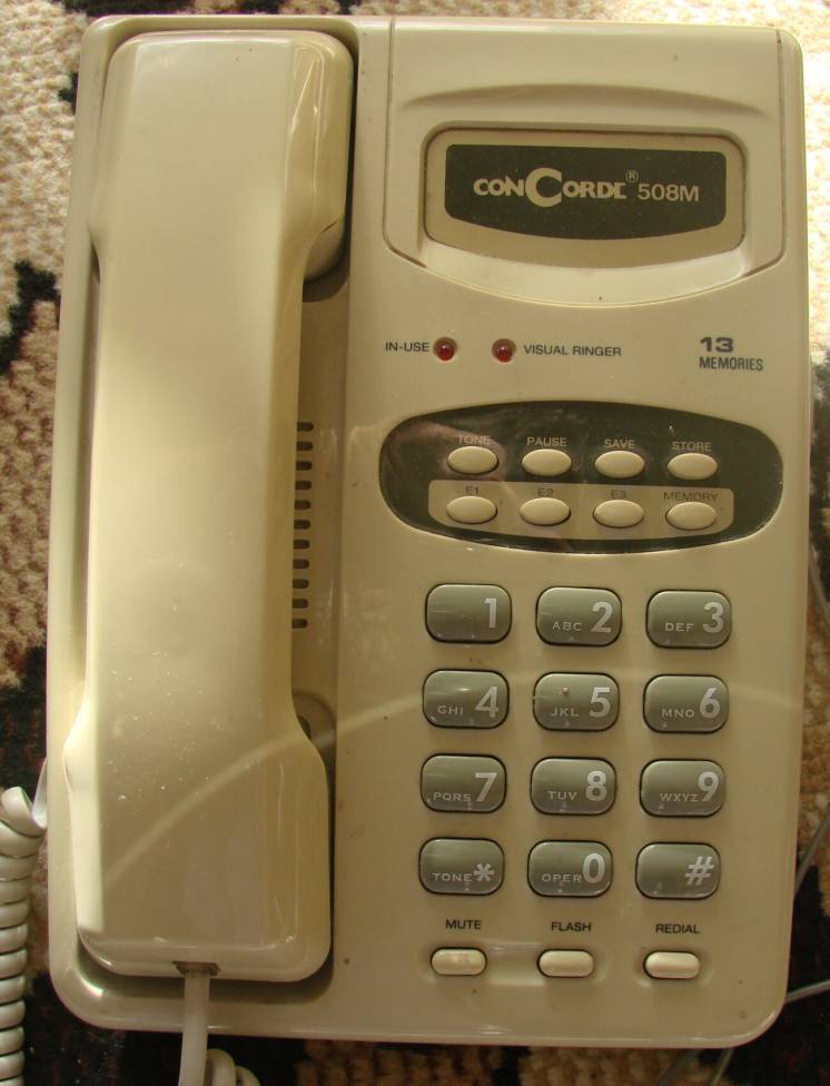 Офісний телефонний апарат Concorde 508М