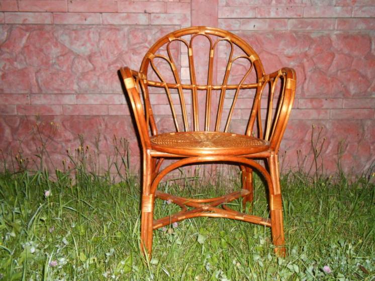 Кресло плетеное из лозы Лабиринт