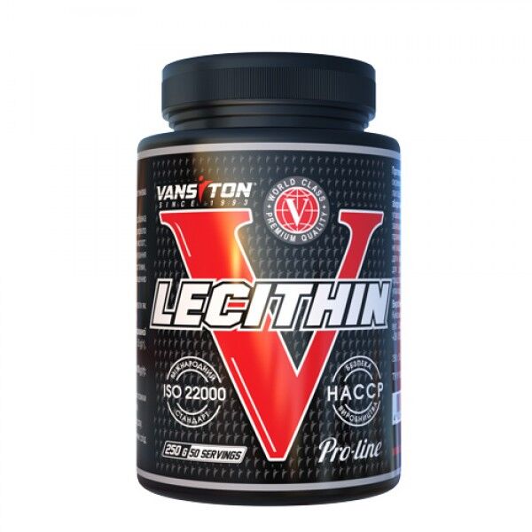 Специальный эффективный спортивный продукт Vansiton L-Лецитин 250grm