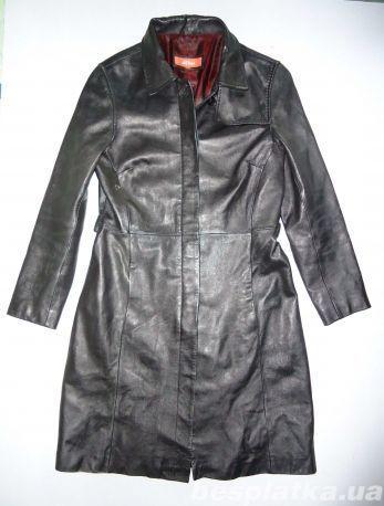 куртка  кардиган  кожаный  HELIUM  черный   размер 12
