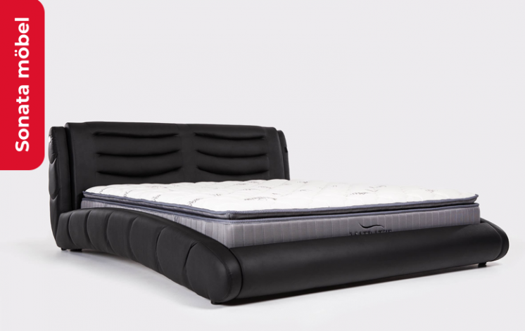 Шкіряні ліжка Sonata Mobel Німеччина 180x200