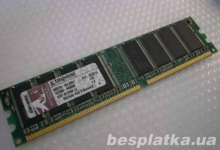 Оперативная память модуль памяти DDR 1 (DDR I) на 1GB DDR 400 PC 3200