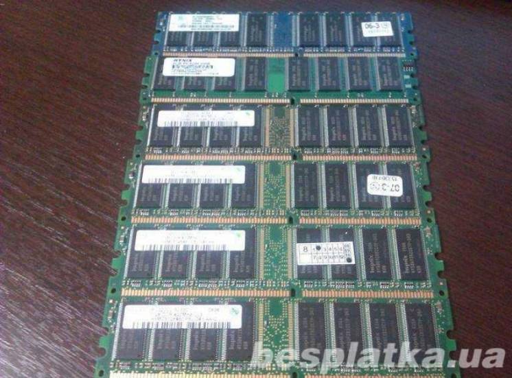 Оперативная память модуль памяти DDR 1 (DDR I) на 512mB DDR400 PC 3200