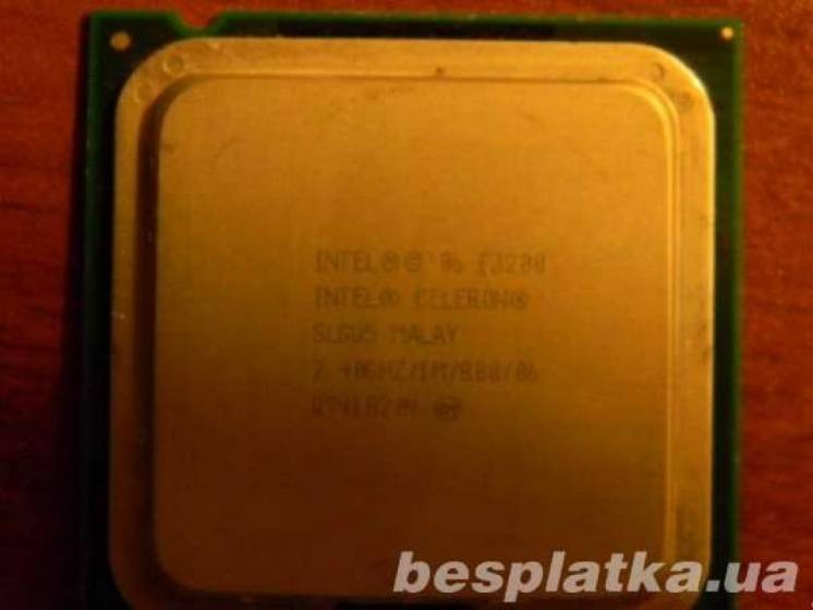 Процессор на 2 ядра LGA775 Intel CELERON Dual-CORE E3200 2ядра по2.4Gh