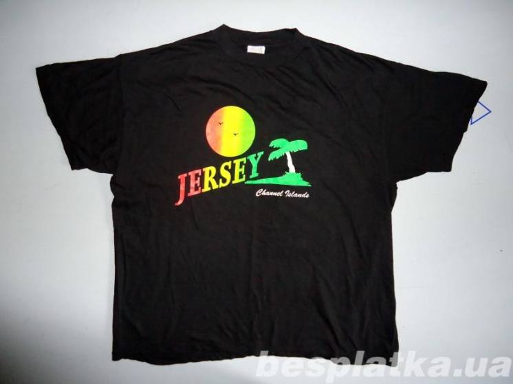 Футболка Jersey черная (XL)