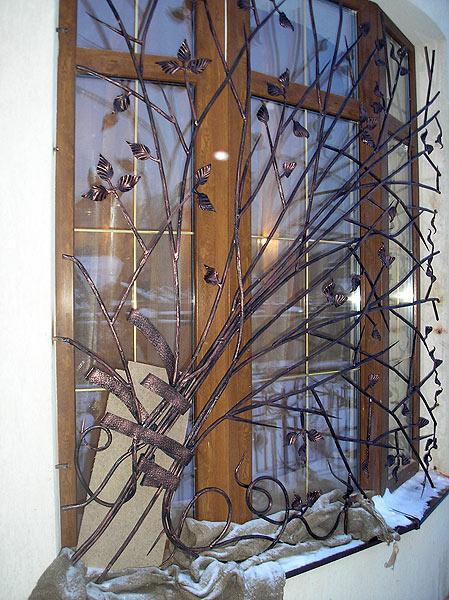 Решетки на окна  кованые сварные горячей и холоднойобработки обработки