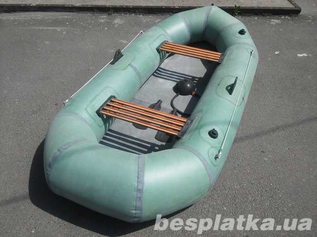 Надувная резиновая лодка для рыбалки  ЯЗЬ-240
