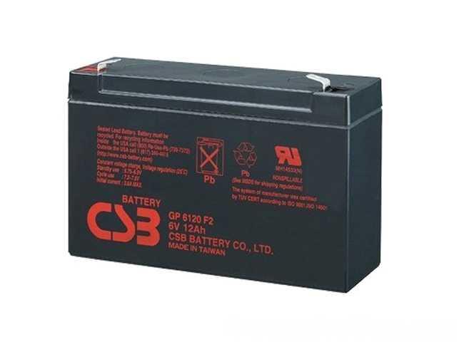 Качественный аккумулятор CSB, Yuasa 12(6) V(В)