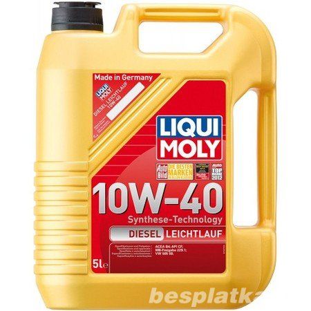 Моторное масло Liqui Moly Diesel Leichtlauf 10W40 5л