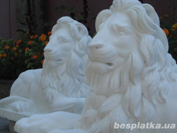 Скульптуры львов для сада,парка