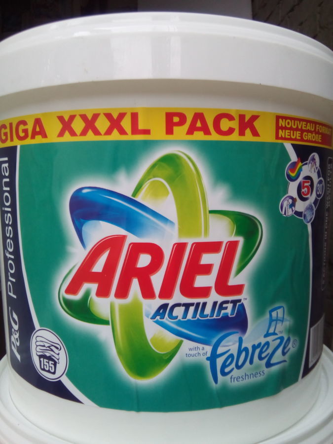 ARIEL Actilift febereze - Универсальный Стиральный порошок 10,4 кг.