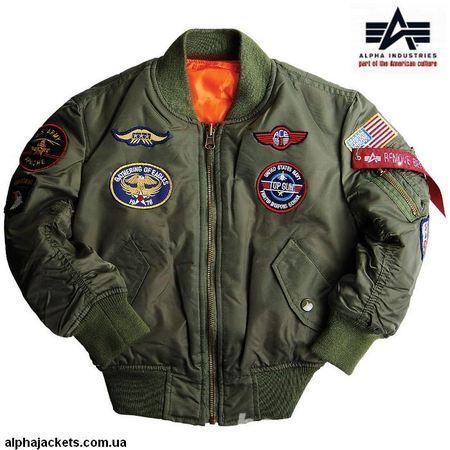 Детские лётные куртки Alpha Industries, USA