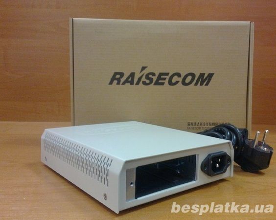 Медиаконвертер Raisecom RC001-1AC Шасси с AC блоком