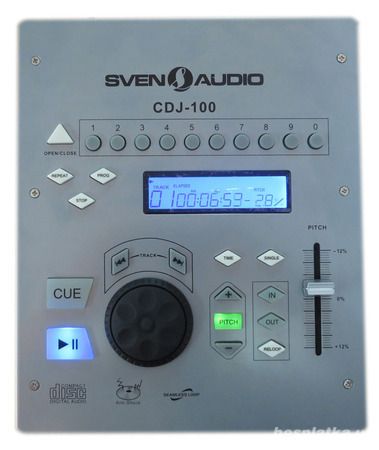 DJ CD-проигрыватель SVEN CDJ-100