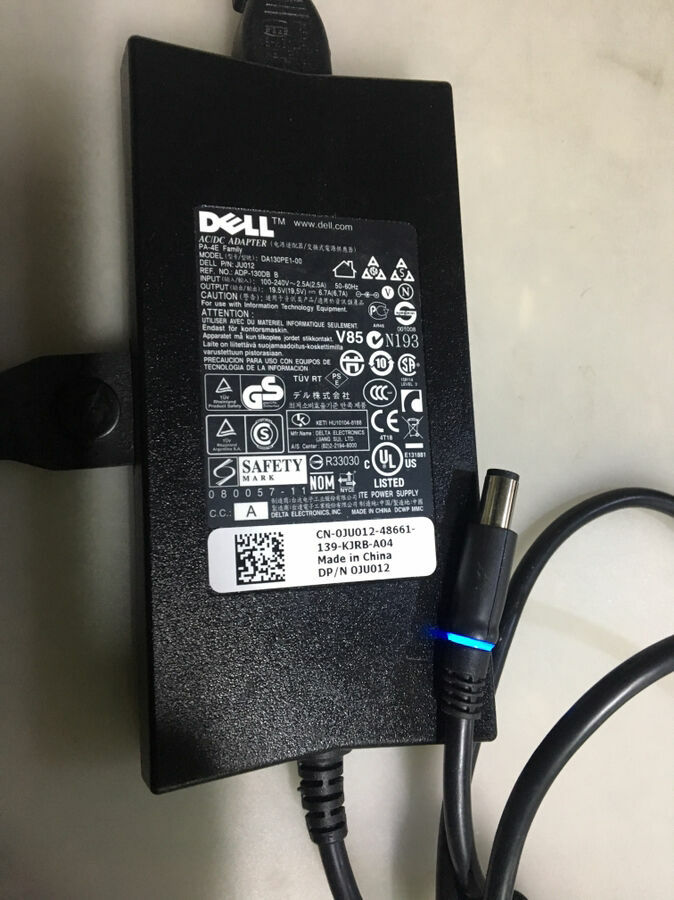 Блок живлення Dell Da130pe1-00,19,5v; 6.7a 130 W, оригінал!