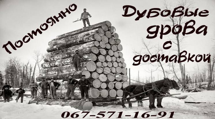 Продам дубовые дрова недорого