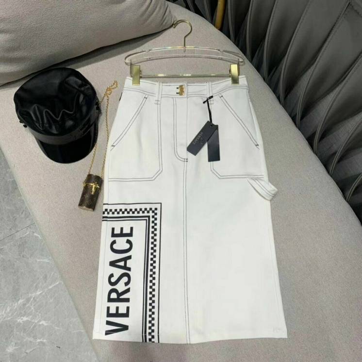 Джинсовая юбка Versace