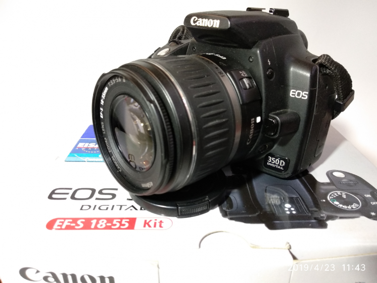 Canon 350d + Ef-s 18-55 Ii