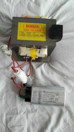 Силовой трансформатор Gal-700e-s1 от микроволновки, снят с рабочей свч