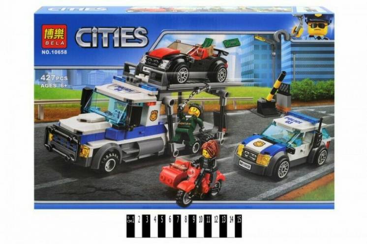 Конструктор Lego City ограбление грузовика аналог