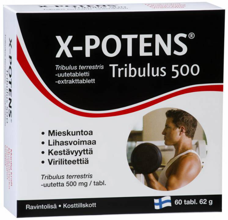 X-potens Tribulus 500 . витамины для мужчин