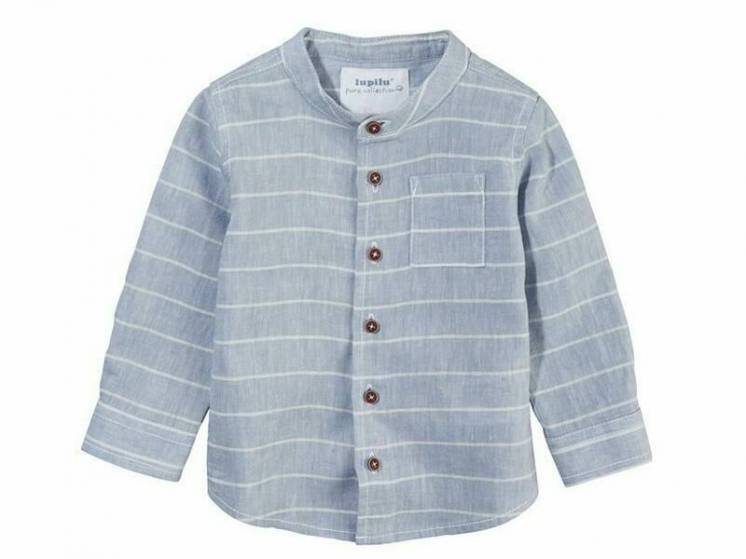 Классная и стильная рубашка для мальчика Lupilu. р.56