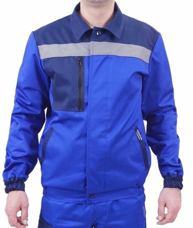 Куртка рабочая стандарт синяя