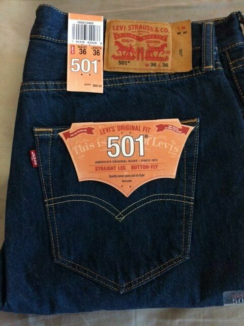 Левис Levis Men 501 Original Fit Jeans джинсы