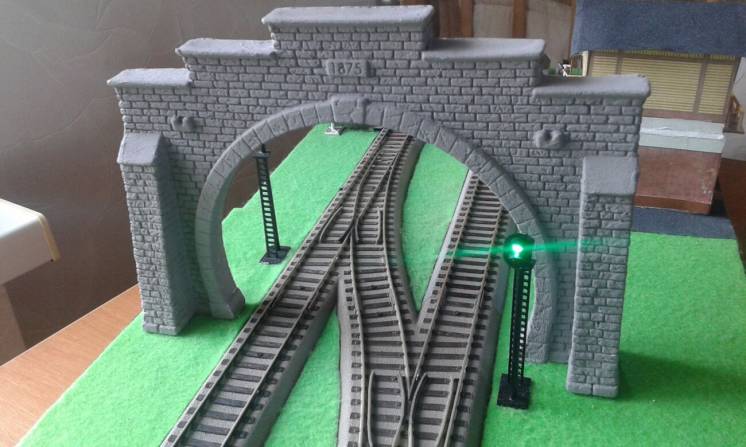 Тоннельные порталы для железной дороги Piko,roco H0(1:87)
