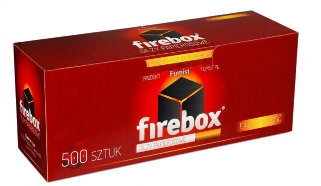 Гильзы для сигарет Firebox 500шт, сигаретные гильзы Firebox 10 000 шт