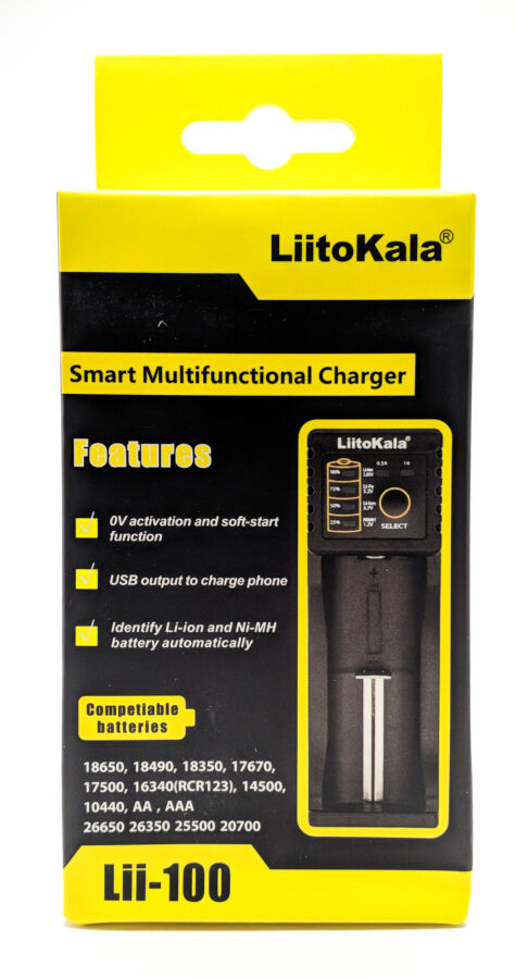 Универсальное зарядное устройство Liitokala Lii-100