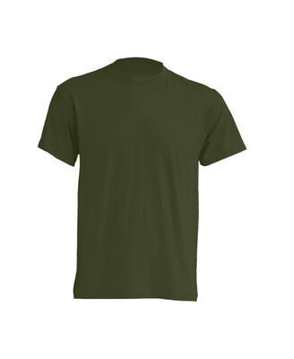 Мужская футболка, темно-зеленый, 100% хб