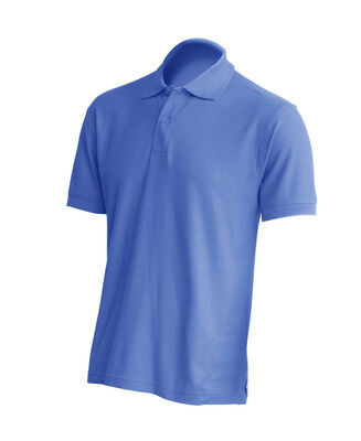 Мужская футболка поло, темно-голубой цвет