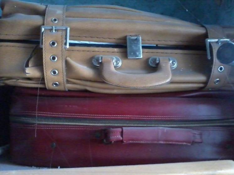 Старинные чемоданы времён ссср 50 - 60 -х годов прошлого века.