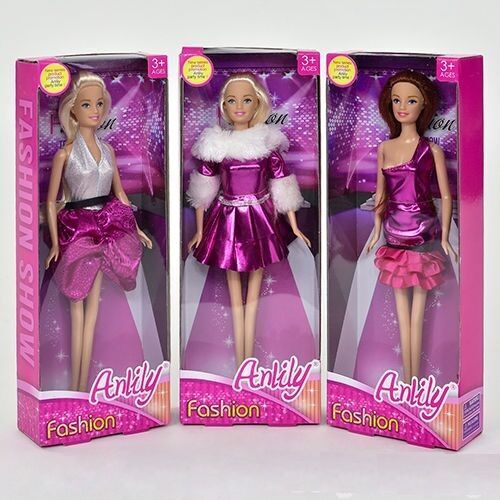 Кукла Anlily Fasion в коробке, модель, 3 вида в наличии, аналог Barbie