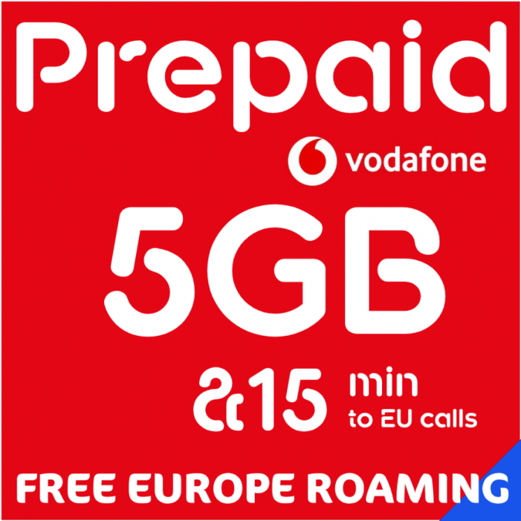 Сим-карта Vodafone Yuser 5GB 4G