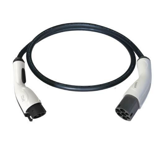 Зарядный кабель для электромобилей Type1 - Type2 32a 5m