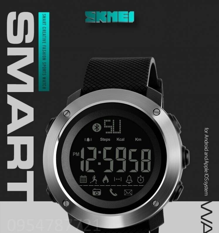 Спортивные смарт часы Skmei 1285 / 287 Smart Watch Bluetooth/ 2размера
