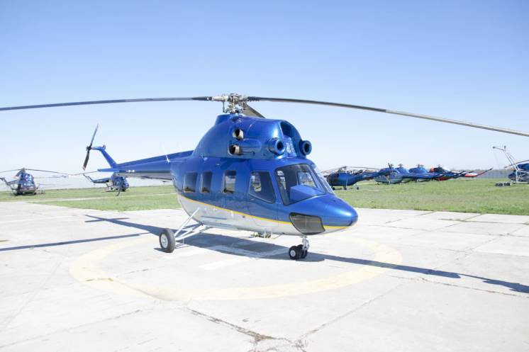 Вертолет модели «МИ-2 АМ-1»