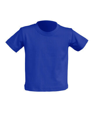 Детская футболка, синяя, 0-2 года