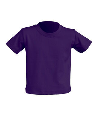 Детская футболка, фиолетовая, 0-2 года