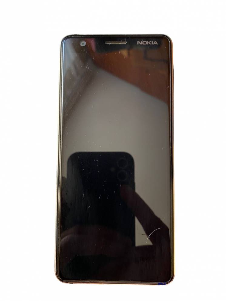 Смартфон Nokia 3.1 DS TA-1063 Black на відновлення чи на деталі