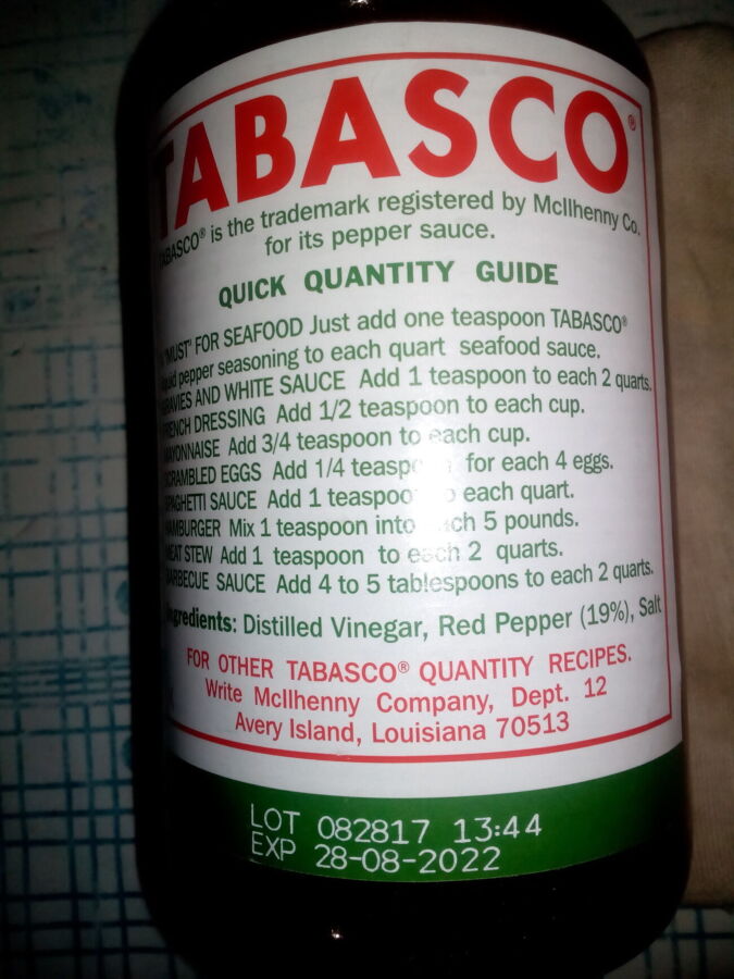 Соус з червоного перцю Tabasco, 350мл, Usa