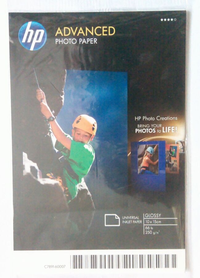 Фотобумага 10x15 Hp Advanced  Photo Paper, 250 G/m2