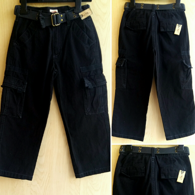 Штаны детские джинсы черные на 6 лет рост 116 см Chams Supply Co. сша