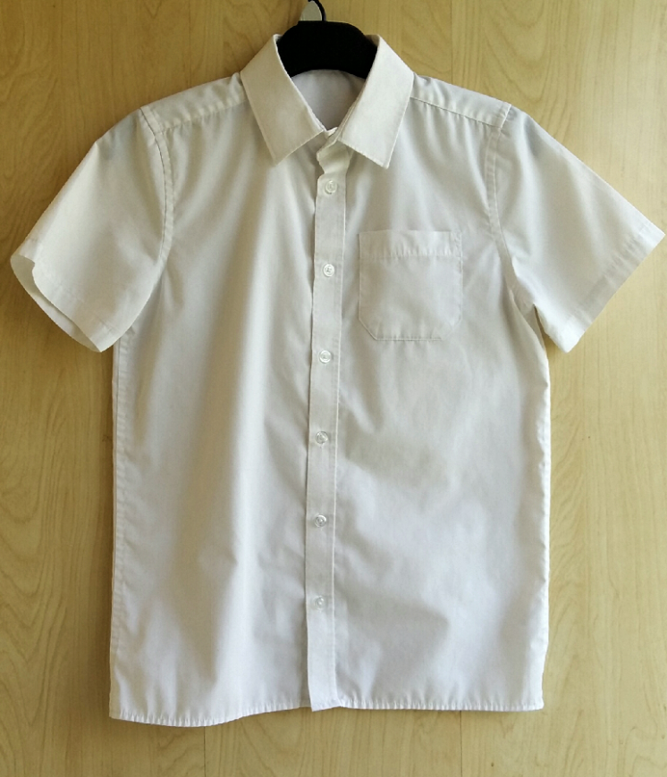 Б/у рубашка школьная белая на 10-11л рост 140-146 см бренд F&f англия